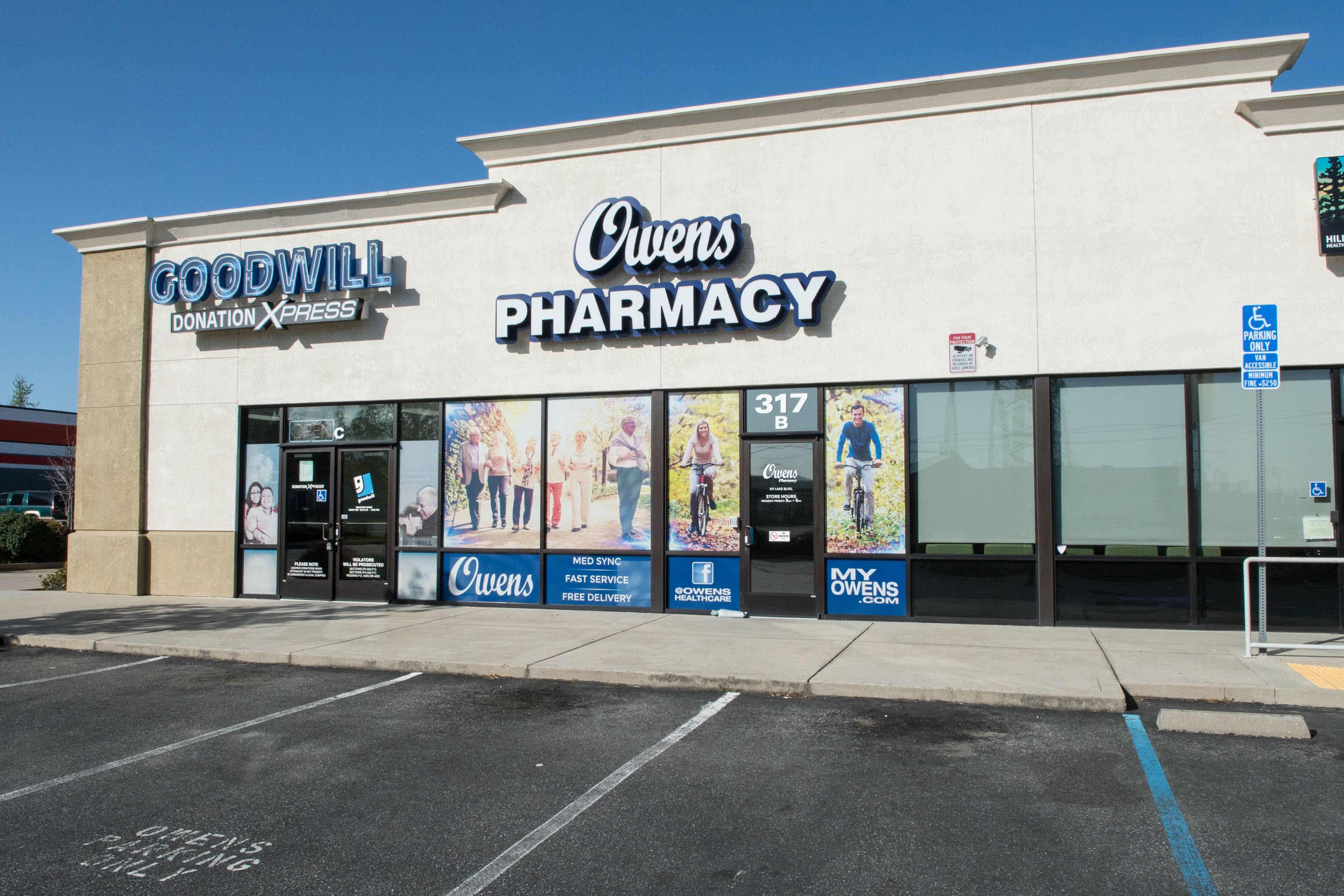 Owens Pharmacy & GoodWill Image
